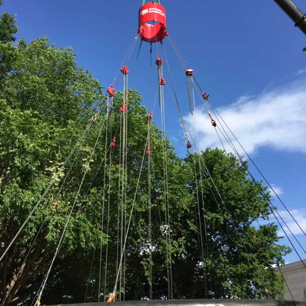 16 Point Rigging Specialized industrial services | Mammoet