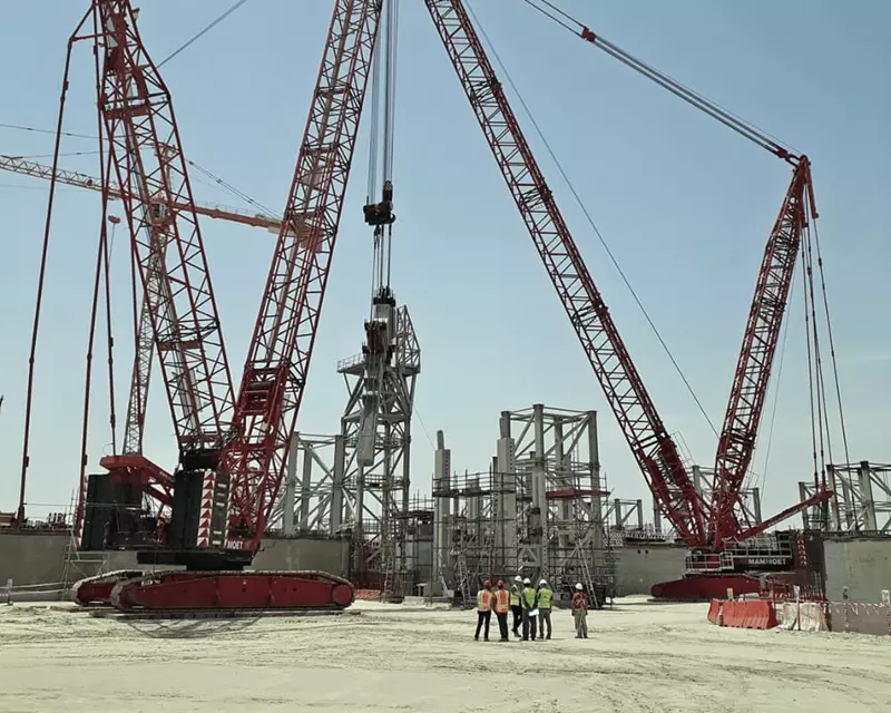 Kuwait International Airport construction | Mammoet news