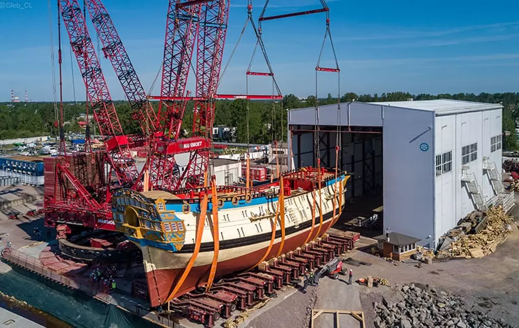 Lifting The Battle Of Poltava Mammoet News Lifting The Battle Of Poltava Mammoet News