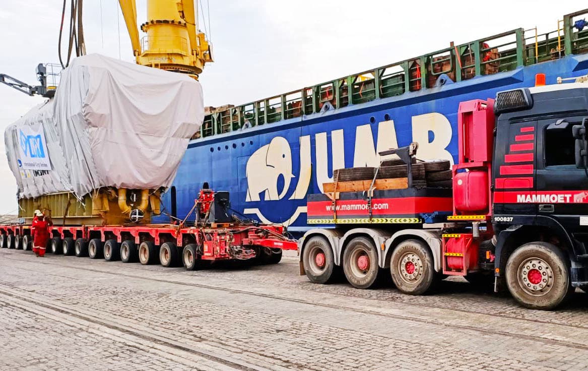 transformer being loaded on truck.jpg