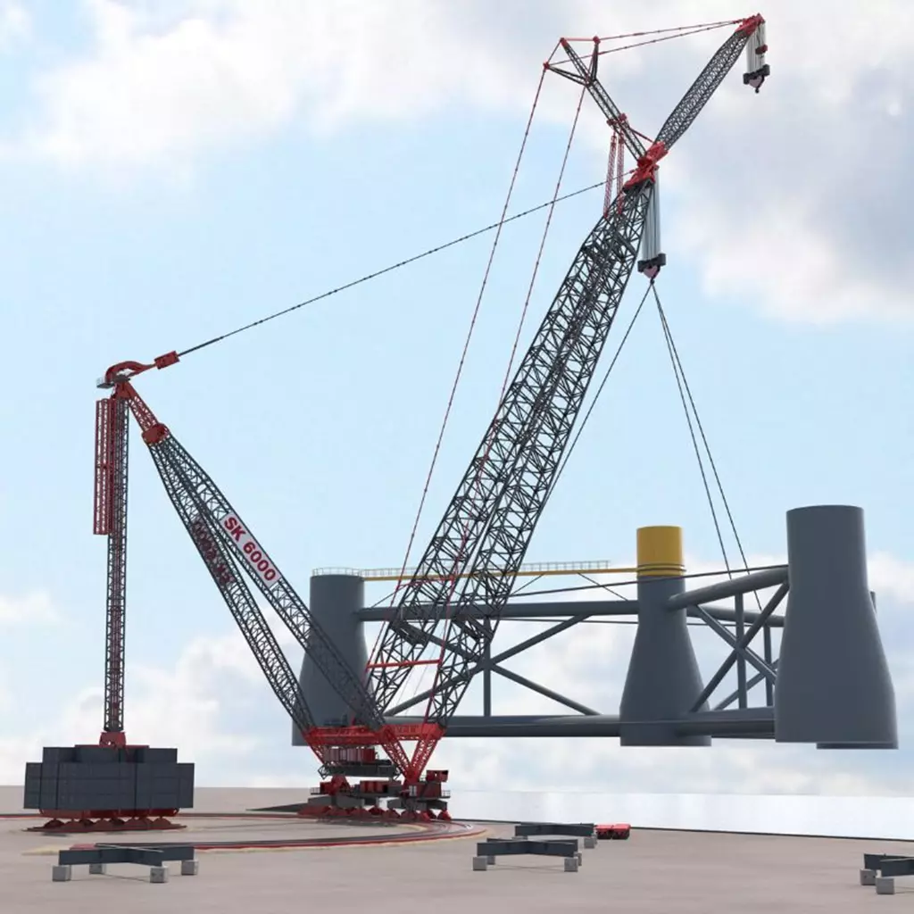 Three of the world’s largest cranes now working in India Mammoet News