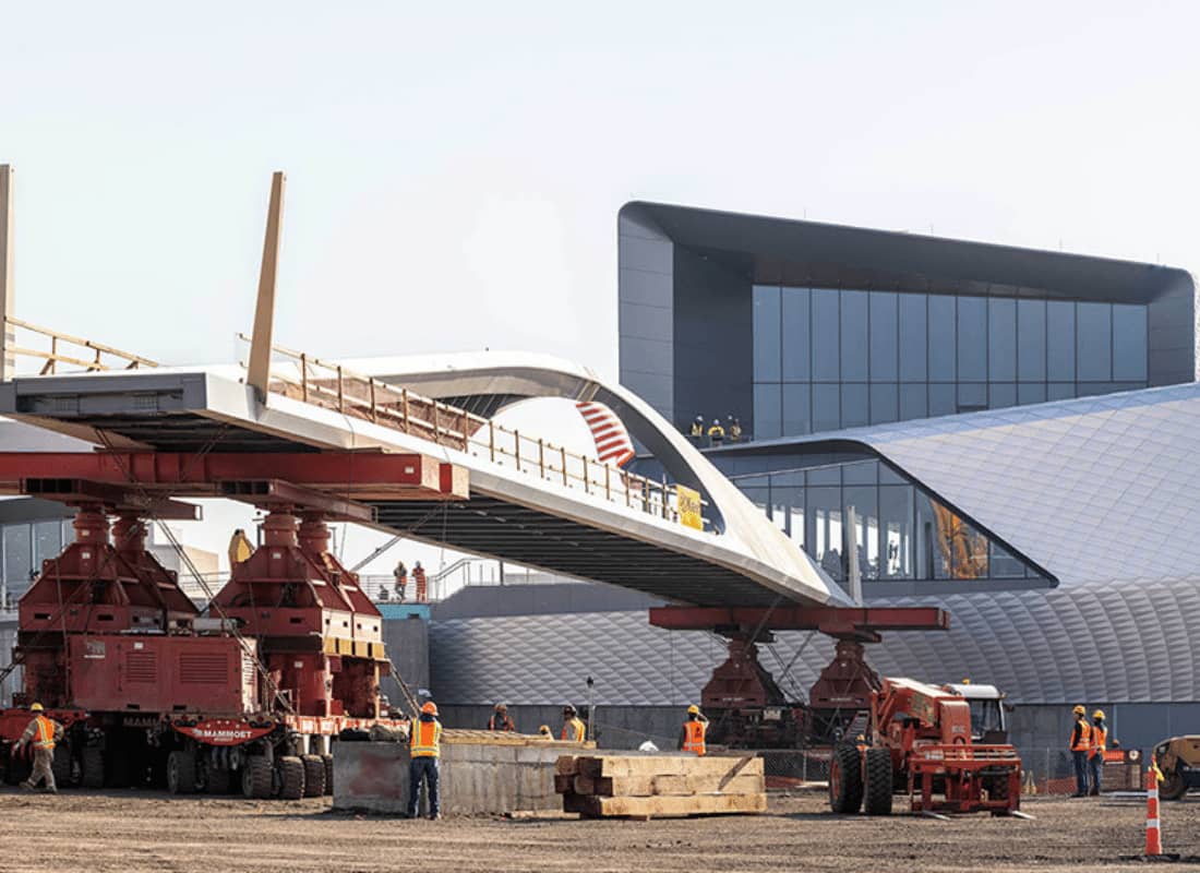 pedestrian bridge construction in Seattle airport.jpg