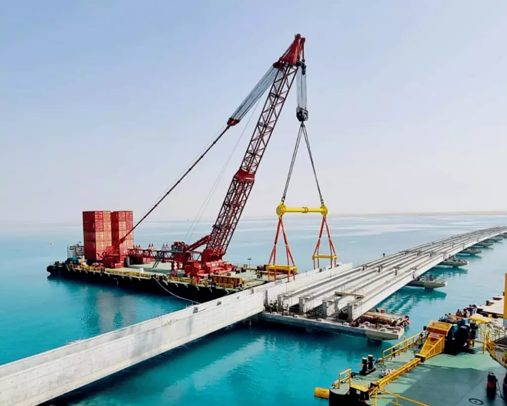 Bridge installation expertise and experience | Mammoet