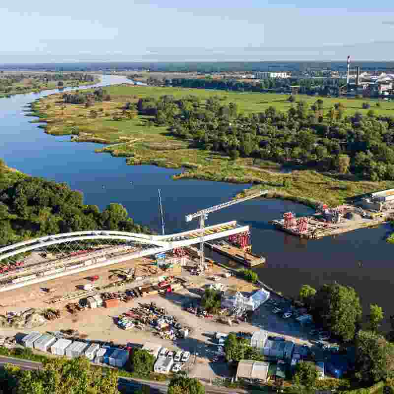 Symbolic Railway Bridge Replaced Mammoet Case Study Symbolic Railway Bridge Replaced Mammoet Case Study